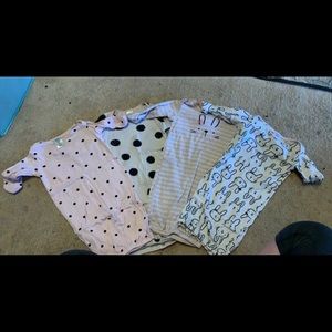 baby girl sleepers 0-6m